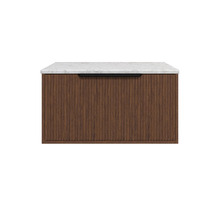 Elwood Dockland 750mm Carrara Wall Hung Single Vanity Unit